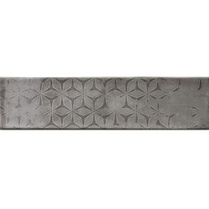 Cifre Decor Omnia Grey Brillo 7,5x30 płytka ścienna