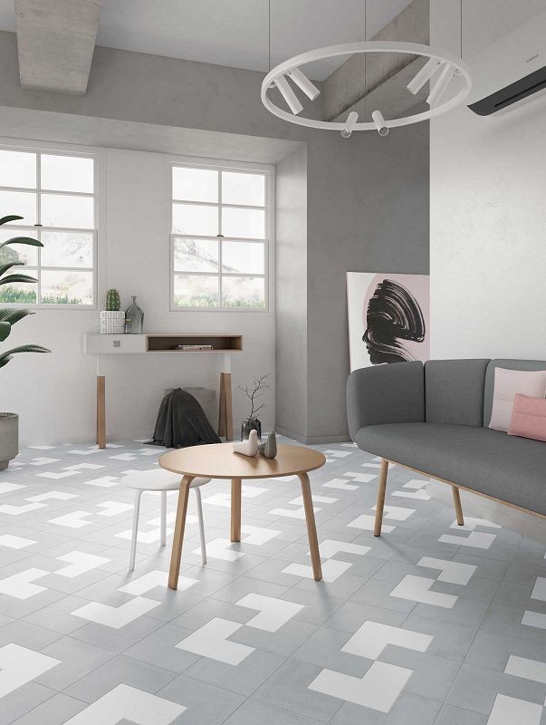 WOW Elle Floor White 18,5x18,5 płytka gresowa 165945