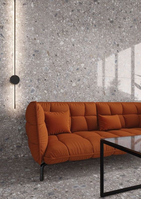 Cerrad Ceppo Nuovo Silver Poler 59,7x119,7 płytki gresowe imitujące lastryko 120634