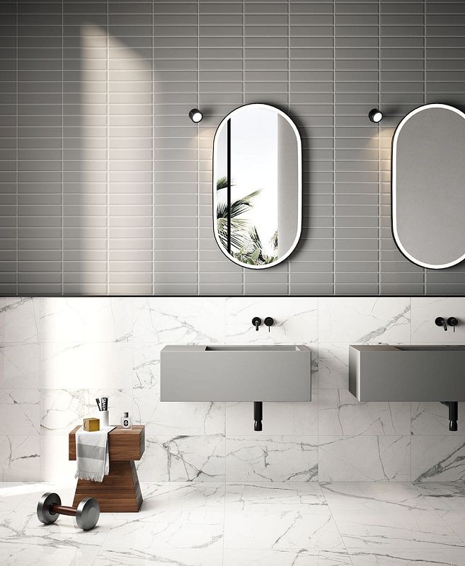 Fioranese Fio.Brick Vague Grey 7,3x30 płytka ścienna M5733TR 129522