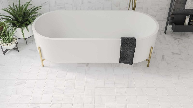 WOW Gea Calacatta 12x12 płytka gresowa 155889