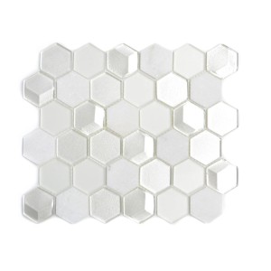 Mozaika heksagonalna biała mat połysk Metropol MM 0208 26,0 x 30,0