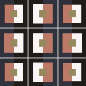 Equipe Bauhome Punkt Cold 20x20 płytki patchwork gresowe