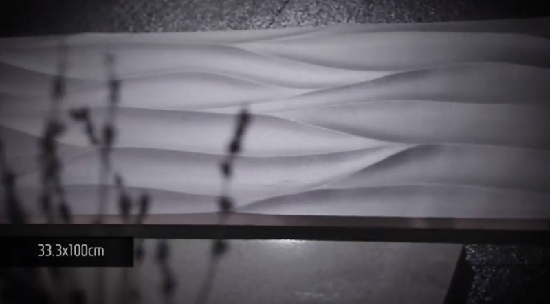 Płytki biała fała Venis Ona Blanco 33,3x100 24777