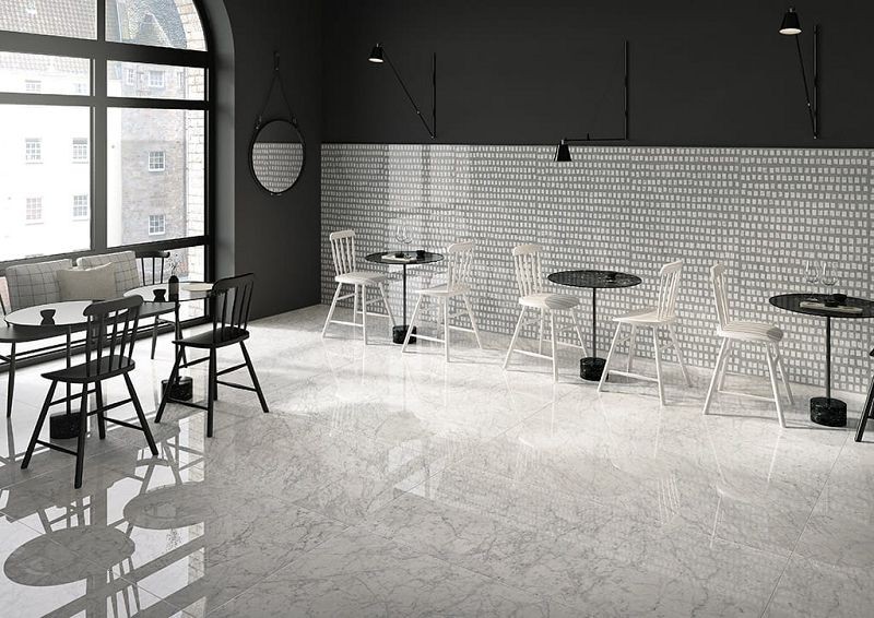 Fioranese Marmorea Bianco Gioia Effect Polished 74x74 MM750LR płytki marmurowe gresowe 130491