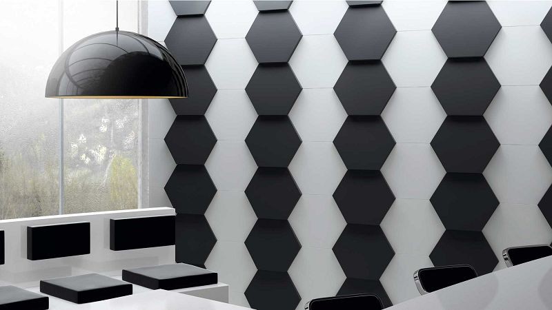 WOW Hexa Liso Graphite Matt 21,5x25 płytka ścienna 158596