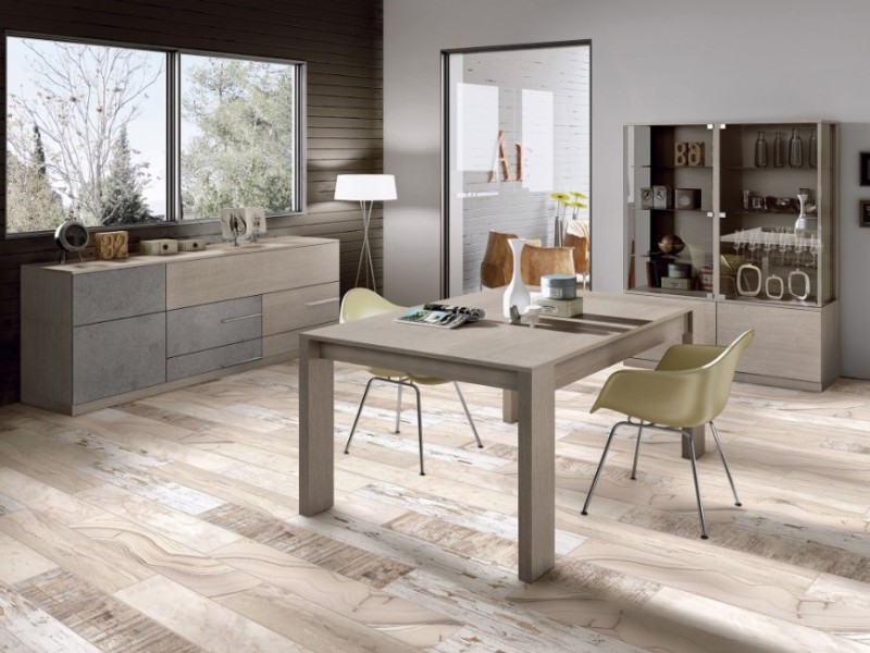 Gres drewnopodobny beż Absolut Keramika Palau Light 15x90 68624