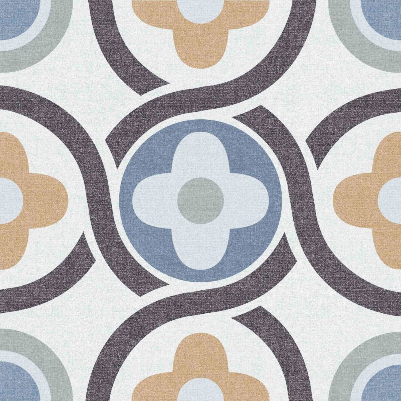 Plytki gresowe patchworkowe kolorowy wzór Mayolika Absolut Santiago Patchwork 20x20 77750