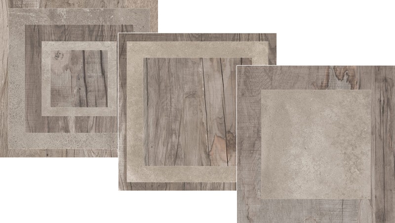 Płytki podłogowe beton brąz szary ABK Unika Grey UKN01650 60x60 84689