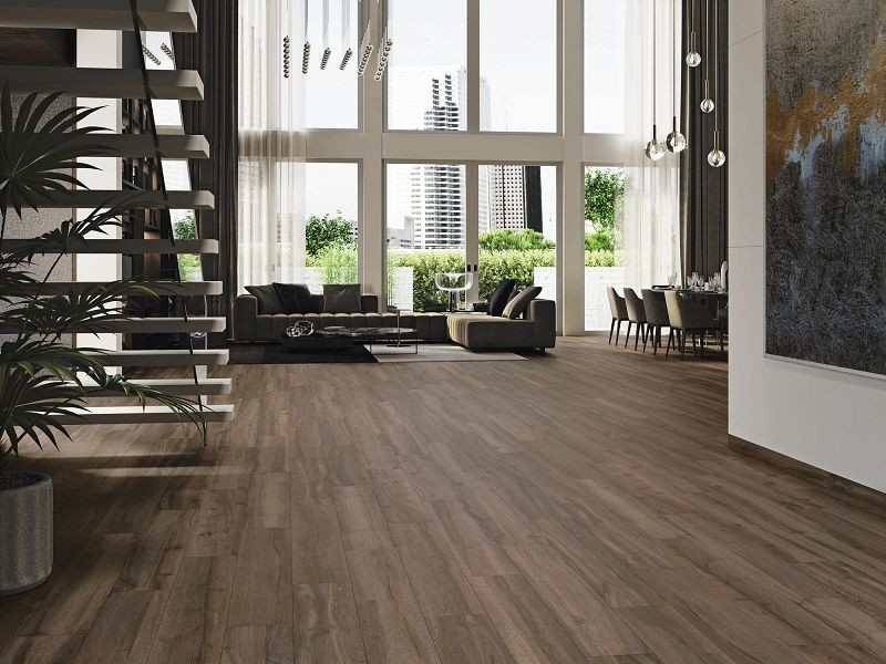 Baldocer Liverpool Walnut 20x120 płytki drewnopodobne gresowe 107154