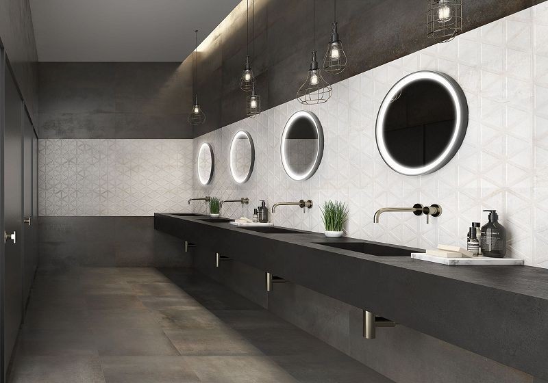 Saloni Industrial Grafito 60x60 GQB770 płytka ścienna 151088