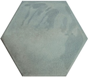 Cifre Moon Hexagon Green Brillo 16x18 płytka heksagonalna