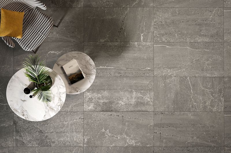 Coem Blendstone Dark Grey Naturale Rettificato 60x120 BL620R płytki gresowe kamienne 160904