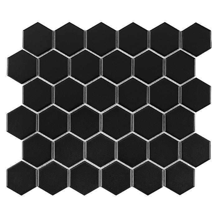 Dunin Hexagon Black Matt 51 28,2x27,1 mozaika matowa 103752