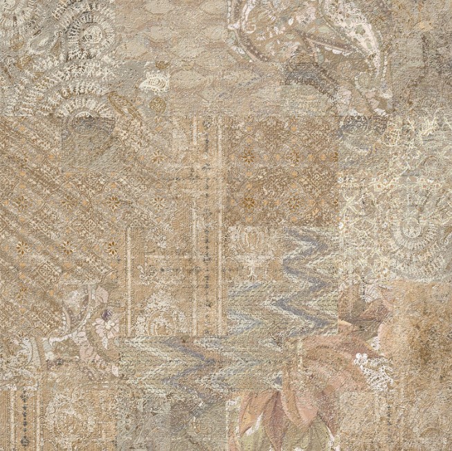 Gres decoracyjne z wzorami beżowy Absolut Keramika Mikonos 60x60 crt 68852