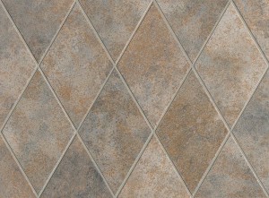 Equipe Oxide Rhombus Gris 14x24 płytki metalizowane romby