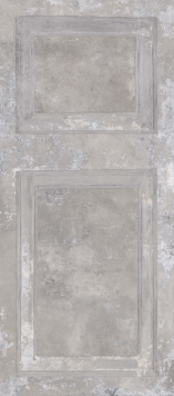 Płytki podłogowe spiek kwarcowy duże cienkie beton kamień szary ABK Ghost Boiserie Grey Ret 120x280 88378