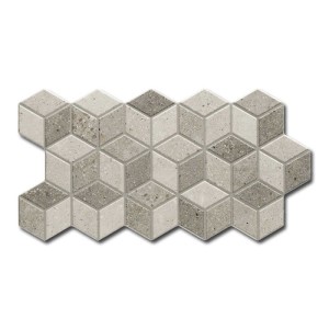 Realonda Rhombus Stone Grey 26,5x51 płytka gresowa