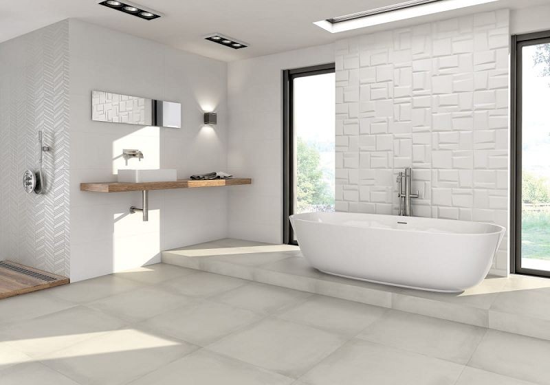 Grespania Dice Blanco 31,5x100 płytka ścienna dekoracyjna 3D 133055