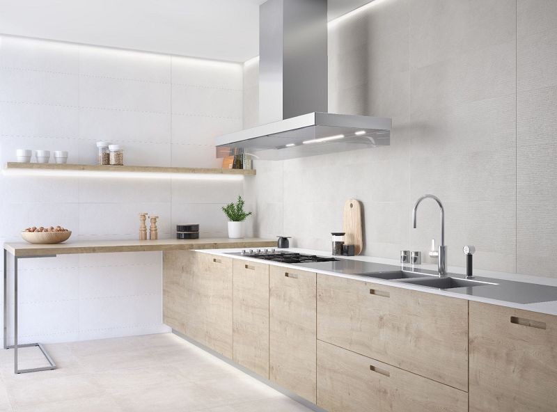 Saloni Textural Blanco 30x90 KED500 płytka ścienna 151699