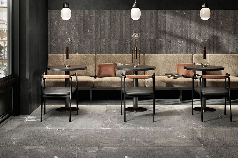Coem Mea Lapis Grigio Scuro Naturale Rettificato 60x120 LS627R płytki gresowe kamienne 161511