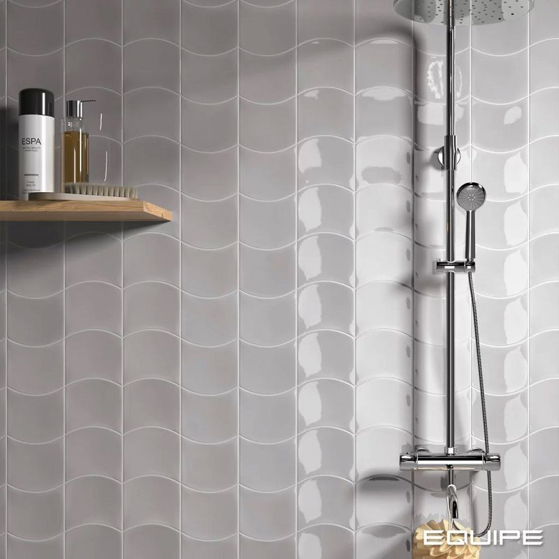 Equipe Wave Grey Owl 12x12 płytki ścienne 128858