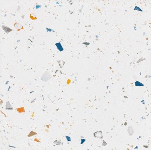 WOW Color Drops Off White 18,5x18,5 płytki lastryko gresowe