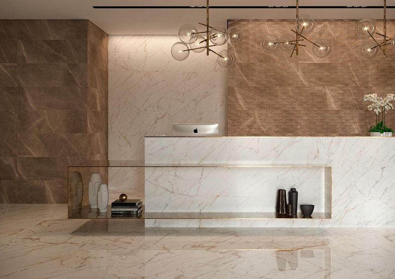 Marazzi Allmarble Pulpis Struttura Pave 3d Lux 40x120 M75S płytka ścienna 137079