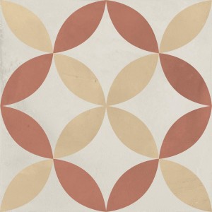 Marca Corona Terra Art Astro Tramonto/Crema 20x20 I397 płytki gresowe patchworkowe