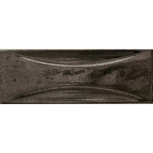 Equipe Hanoi Arco Black Ash 6,5x20 płytki cegiełki rustykalne dekoracyjne