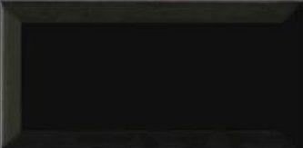 Ribesalbes Ceramica Bisel Negro Brillo 10x20 płytka ścienna 150241