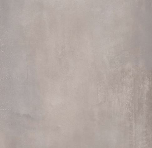 Gres podłogowy cienkie duży szary metalizowany beton ABK Interno9 Silver Ret 120x120 87965