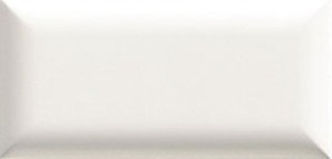 Cegielki biale wypukle satynowe Mainzu Bumpy White 10x20