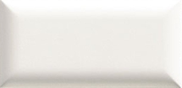 Cegielki biale wypukle satynowe Mainzu Bumpy White 10x20 48221