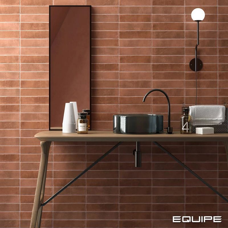 Equipe Argile Cotto 6x24,6 płytki gresowe jodełka 126723