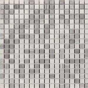 Mozaika Dekoracyjna 036056 Travertyn Grey Kostka 1,5x1,5 Plaster 30,5x30,5