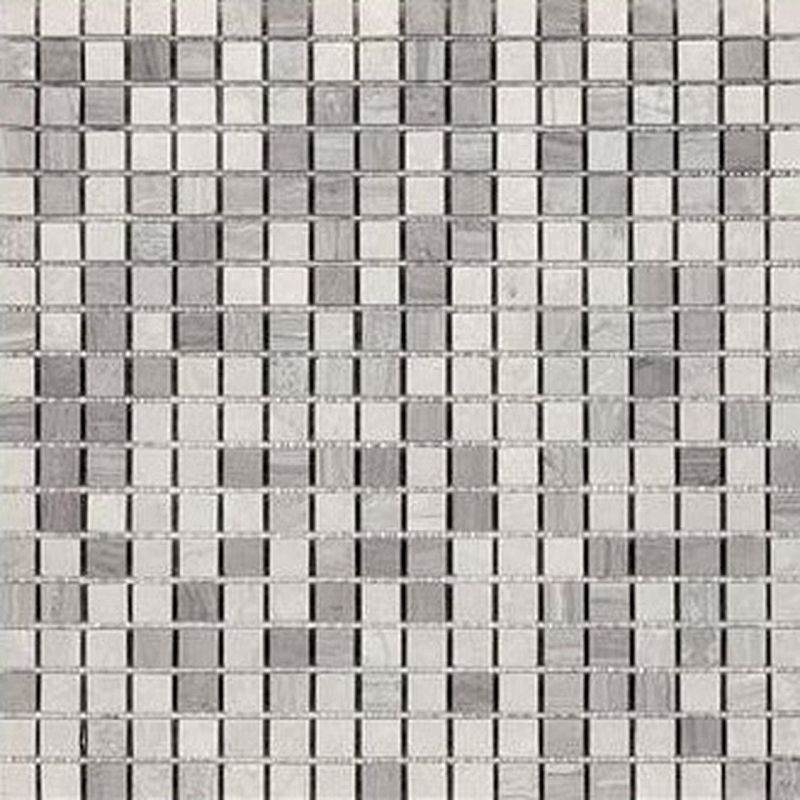 Mozaika Dekoracyjna 036056 Travertyn Grey Kostka 1,5x1,5 Plaster 30,5x30,5 104133