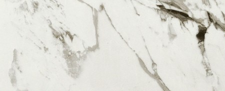 Marmur biały z dość mocnymi czarno-brązowymi żyłami Fioranese Marmorea 2 Breccia White R MM365R 74x148 72547