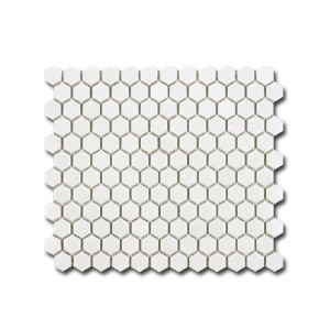 Mozaiki heksagonalne białe El Casa Hexagon Blanco Mat 26,0x30,0 cm
