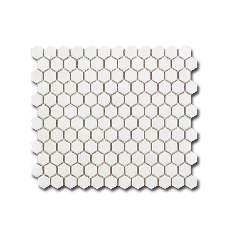 Mozaiki heksagonalne białe El Casa Hexagon Blanco Mat 26,0x30,0 cm 9394