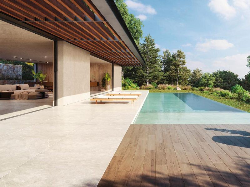 Porcelanosa Berna Caliza Antislip 120x120 płytki kamienne gresowe 147664