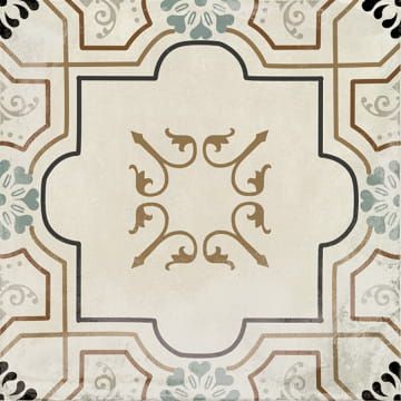 Monopole Avenue Decor Vintage 18,7x18,7 płytki podłogowe patchworkowe 144891