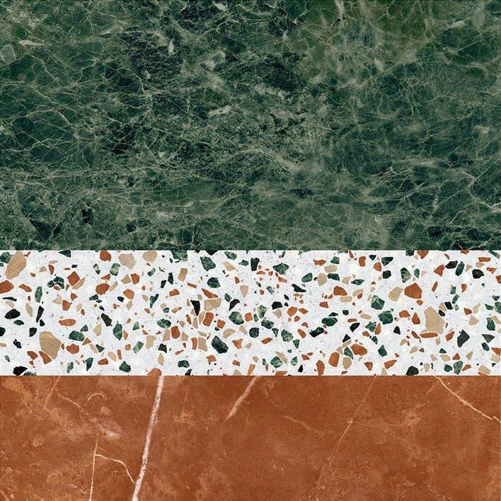 ABK Play Marble White 20x20 płytka gresowa patchwork 107838