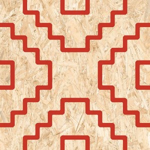 Vives Strand Seriaki-R Natural Rojo 59,3x59,3 płytki drewnopodobne gresowe
