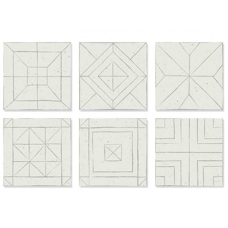 WOW Puzzle Sketch Decor 18,5x18,5 płytki patchwork gresowe 156095