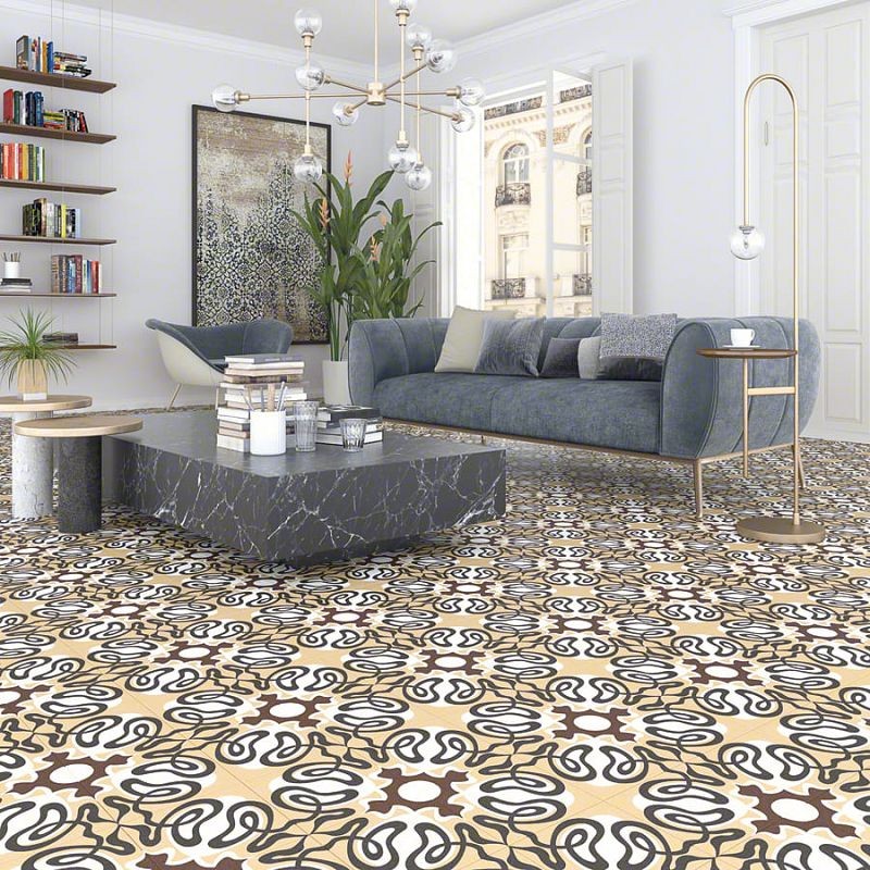 Vives Alameda Suanzes-R Pardo 20x20 płytka gresowa patchwork 152361