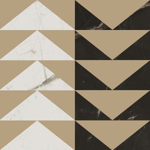Fioranese Marmorea Intensa Deco Greige Tale 20x20 CM5202R płytki patchwork gresowe