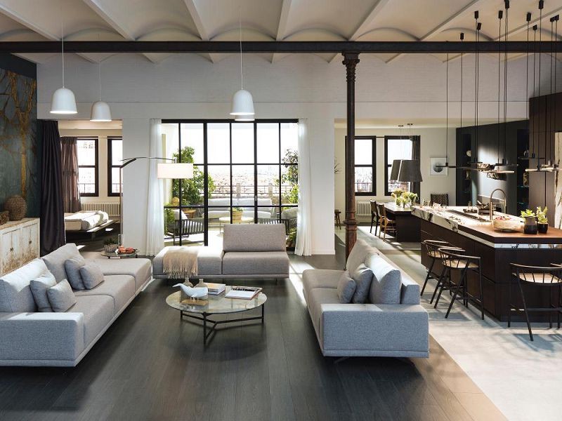 Porcelanosa Noir Caliza 120x120 płytki kamienne gresowe 149056