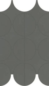 Marazzi Cementum Indigo Mosaico Cerchi 23,8x41,4 M9Y3 mozaika gresowa imitująca beton