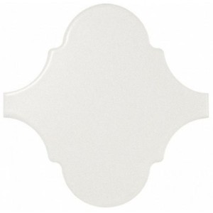 Equipe Scale Alhambra White Matt 12x12 płytka ścienna arabeska